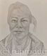 Silverpoint Drawing of  “Consuella”  by Margot Stinton