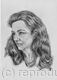 Pencil Drawing “Long Thought ” by Margot Stinton