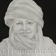 Silverpoint Drawing 'The Fuzz' by Margot Stinton