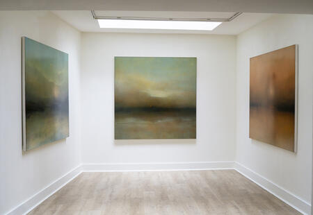 Installation of 'Borrowed Light'