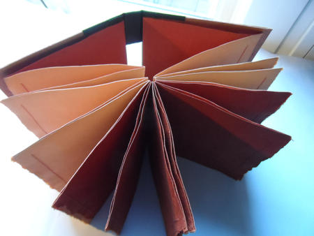 Star book with cutaway spine