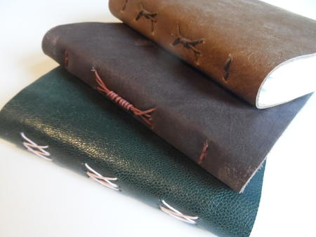 Leather cover wrapped cross 4