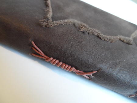 Leather cover wrapped cross 10