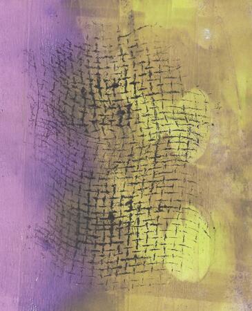 Gel Plate textiles 26