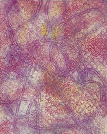 Gel plate textiles 28