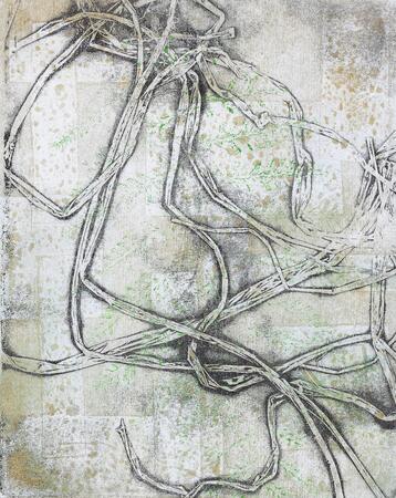 Gel plate textiles 31