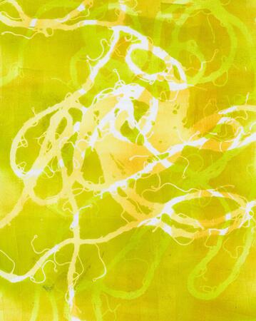 Gel plate textiles 33