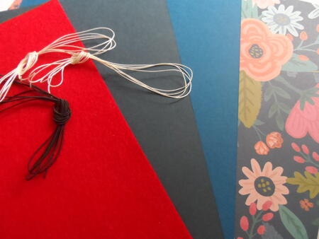 Midori felt pack 22 red felt