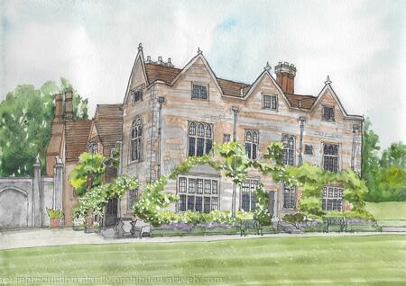 Greys Court Angled View