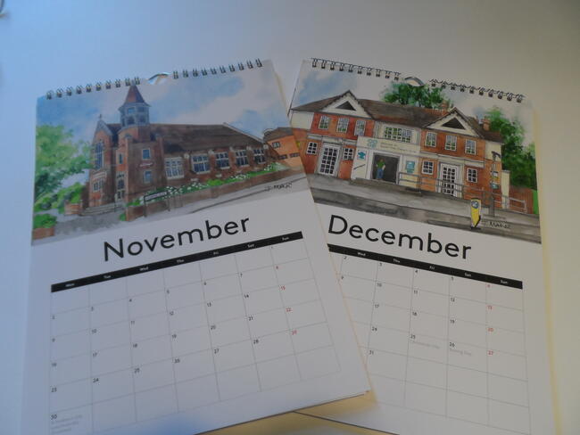 November and December pages