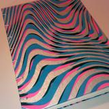 Coptic binding with psychedelic cover