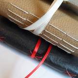 Leather cover lined ribbon 6