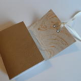 Leather cover lined ribbon 7