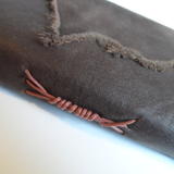 Leather cover wrapped cross 10