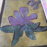 Gelli printing - Nature inspired - students work