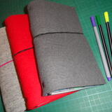 Examples of completed Midori books