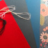 Midori felt pack 22 red felt