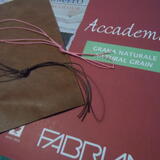 Wrapped cord leather 12 beige leather