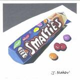 Gouache painting Smarties