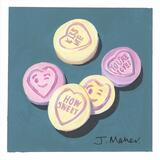 5 Love Hearts