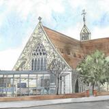 Greyfriars Church, corner view Atrium