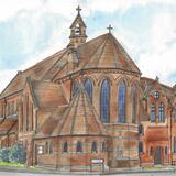 Redlands Parish Church, end view