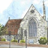 Greyfriars Church, side view