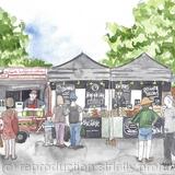 Caversham Artisan Market, Bratwurst and Bread