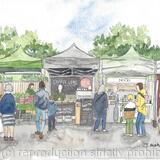 Caversham Artisan Market, Veg/Coffee/Nood