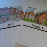 July and August pages