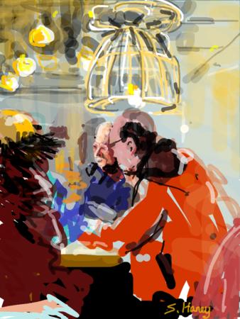 Cafe sketch