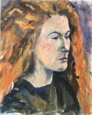 Pre - Raphaelite Red