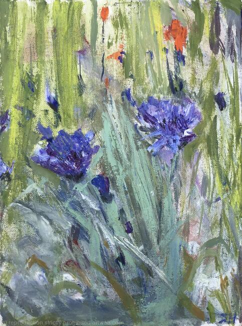Cornflowers Study 2