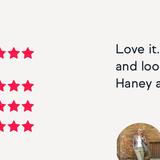 Love it.......It is my third Sandra Haney 