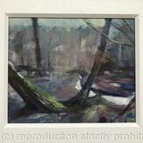 February Trees (framed)