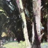 Woodland Walk 3, small painting 