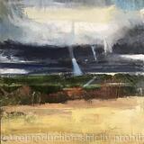 Departures, oil painting