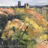 Durham Cathedral, Autumn, oil painting