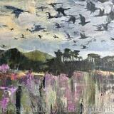 Wild Geese over Alnmouth
