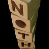 nothing 4, limestone, SOLD