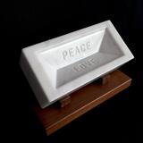 Peace/Love Brick