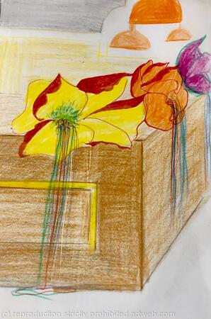 Croquis de départ forêt des contes 