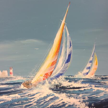 Race Around the Needles