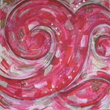 Pink swirl