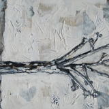 Black and white tree