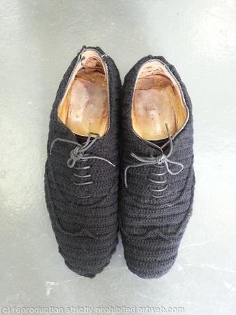 Walking in Your Father's Shoes (detail)