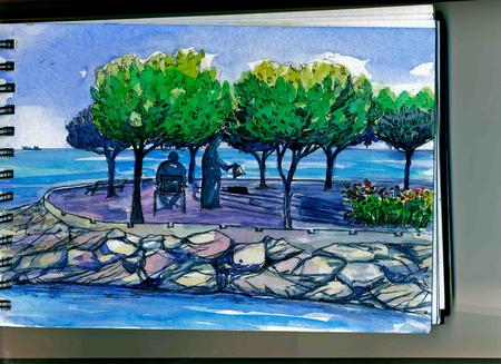 Kuwait lunch al fresco