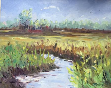 Bucks in Autumn 8x10'