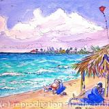 CHRISTMAS DAY ON DE BEACH