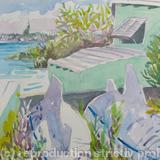 Upside down boats Bermuda